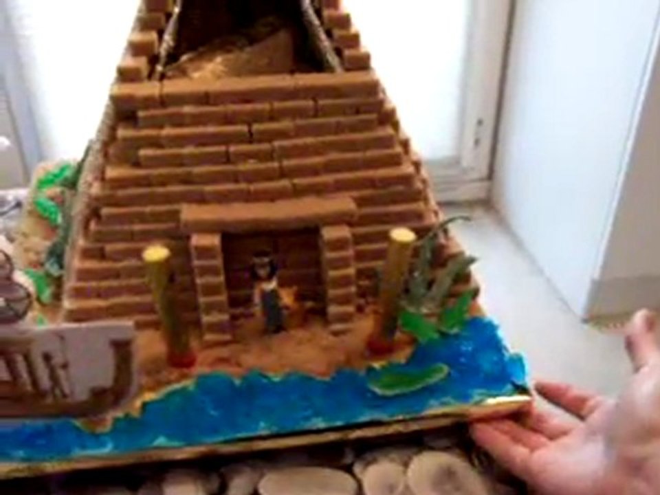 gâteau pyramide