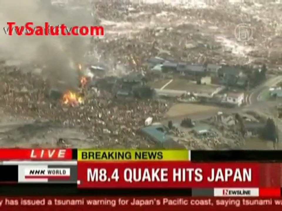 Цунами в Японии - Tsunami in Japan
