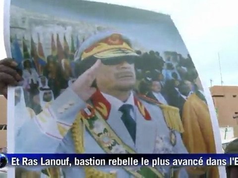 Les pro-Kadhafi fêtent la reconquête de Ras Lanouf