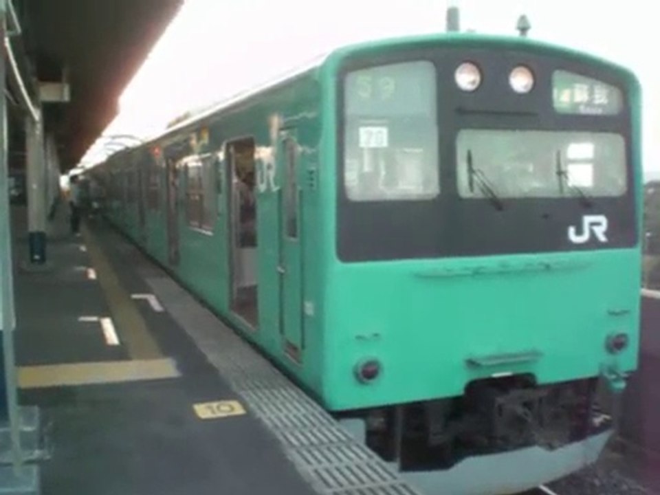 京葉線201系　貫通編成　新木場を発車