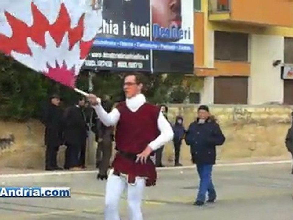 Carnevale 2011 ad Andria: la festa conclusiva presso Largo A