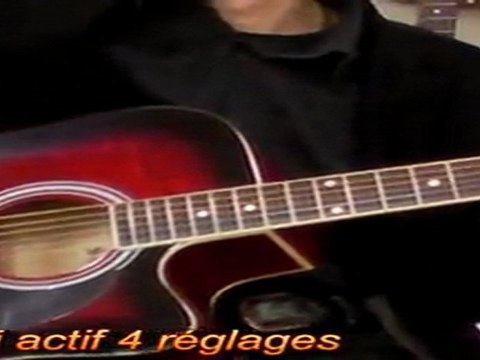 Guitare acoustique et électro Sherwood