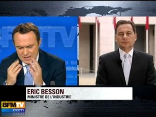 Eric Besson s’exprime sur la menace nucléaire