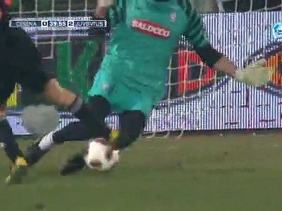Cesena 2-2 Juventus