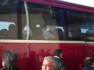 RedPlanet.gr - Άφιξη Ολυμπιακού Τούμπα