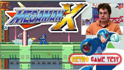 Mega Man X "Super Nintendo" Retro Game Test.