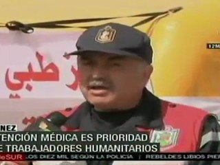 Cerca de 15 mil refugiados varados en frontera Túnez-Libia