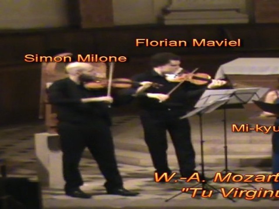 Mozart Motet K.165 "Tu Virginum Corona" par Mi-kyung Kim (김미경)