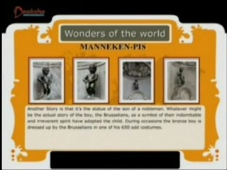Wonders Of The World  - Manneken Pis