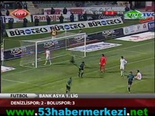 Denizlispor: 2 - Boluspor: 3