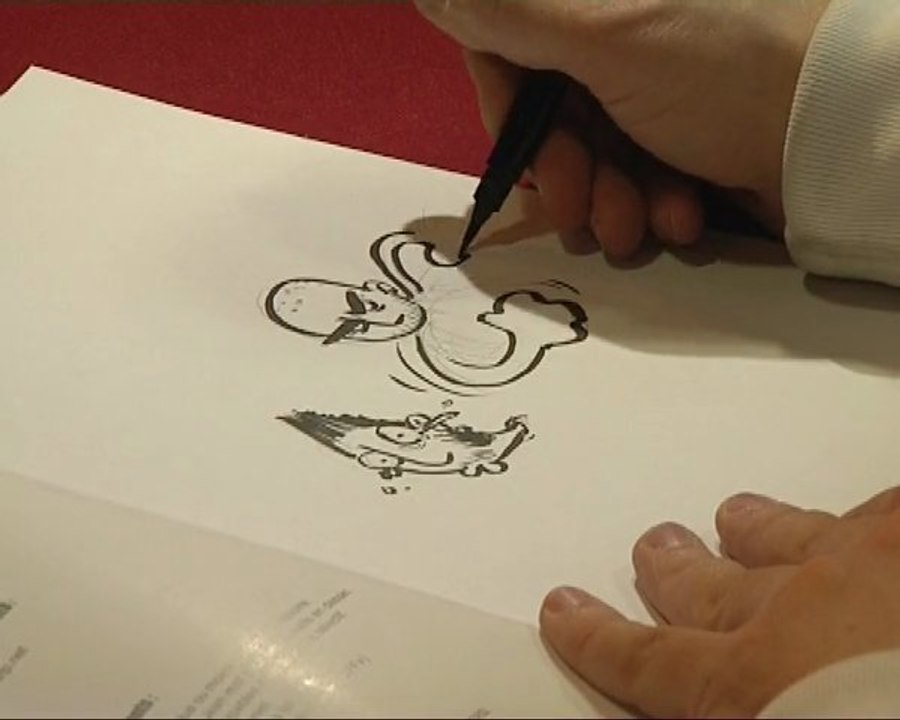 Reportage : Davy Mourier en dédicaces