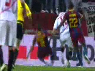 Jesus NAVAS vs Barcelona