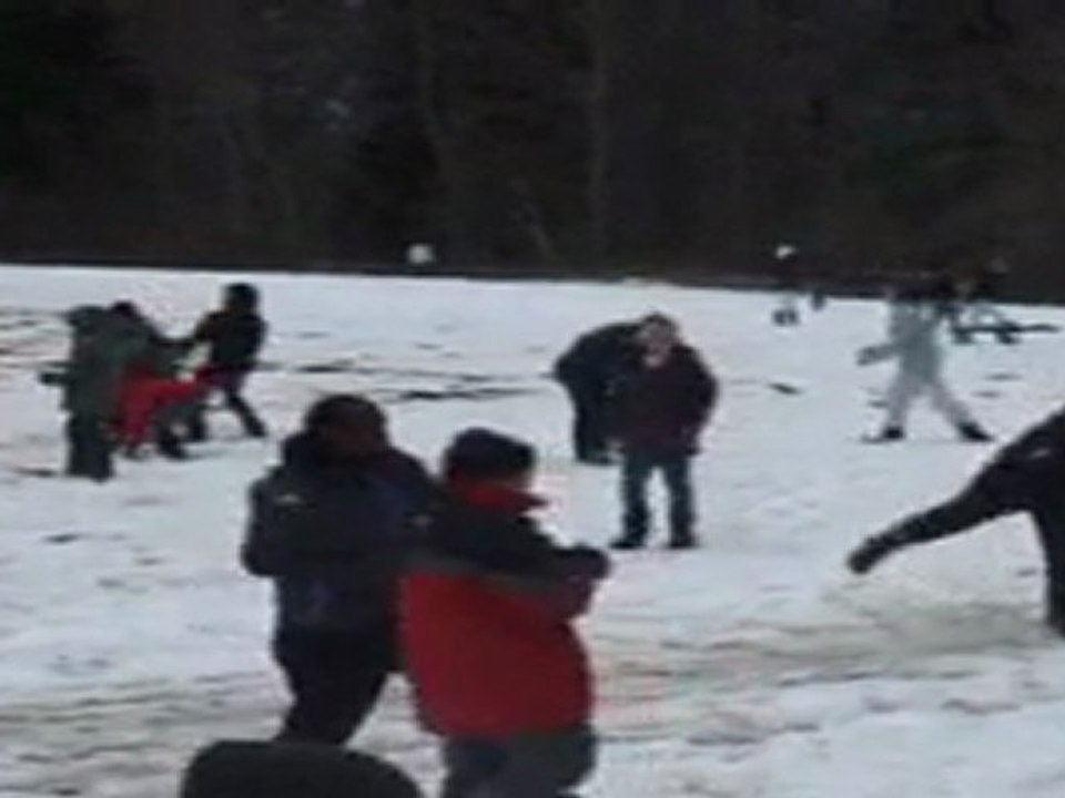enfin la neige