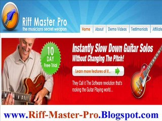 Riff Master Pro - The Musicians Secret Weapon
