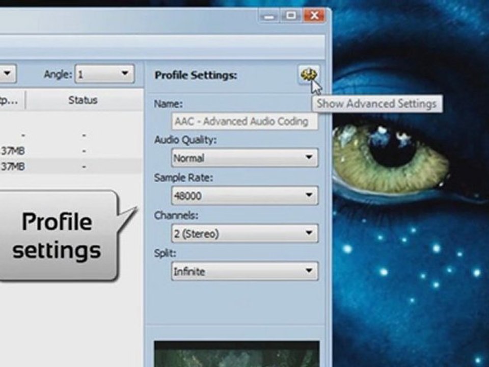 Extract Audio from DVDs to any audio format