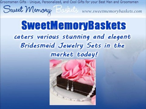 Elegant Bridesmaid Jewelry Sets