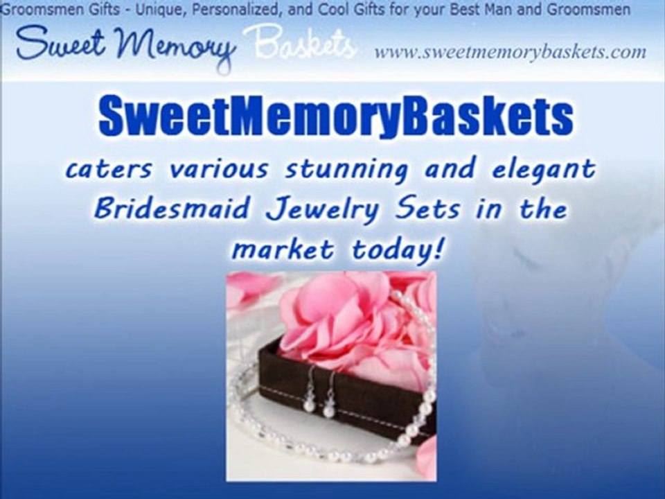 Elegant Bridesmaid Jewelry Sets