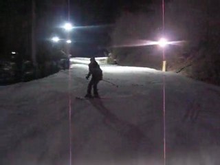 Joanna's last ride on the last day of Winter in Ski Liberty
