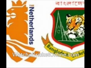 Live 33rd Match Netherlads vs Bangladesh ICC World Cup Match