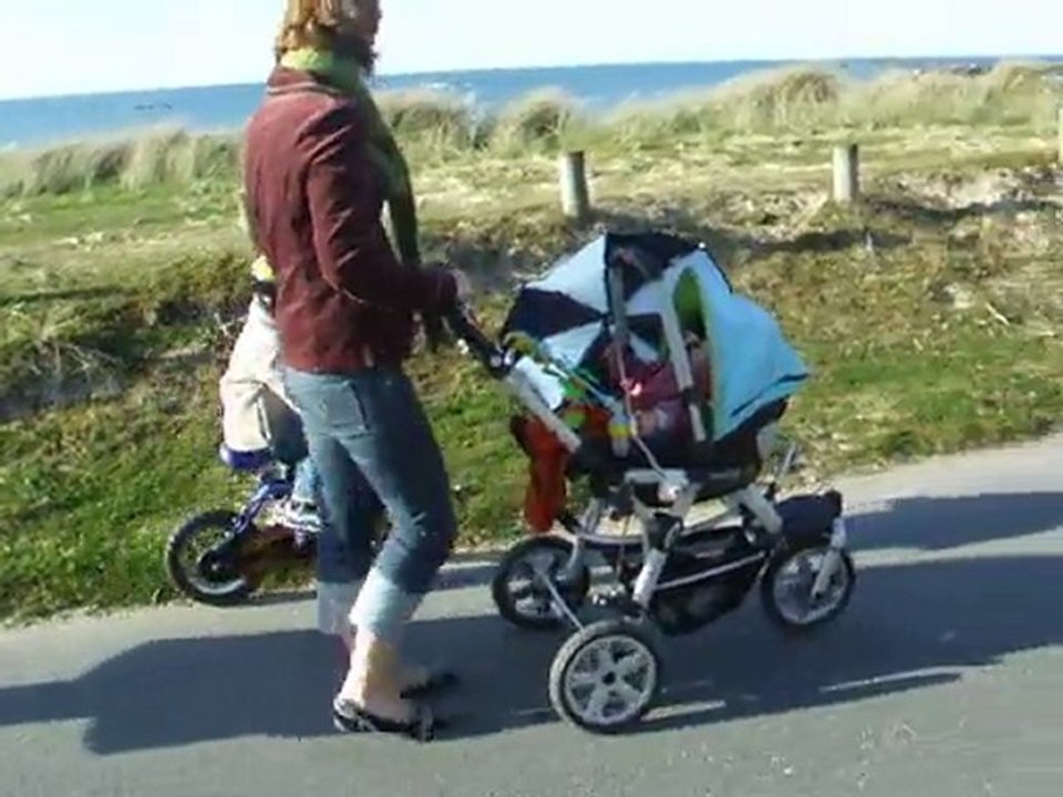 Tanig en vélo