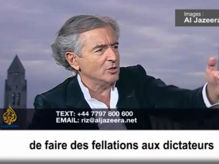 Quand Bernard Henry Lévy nous parle de fellation