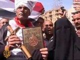 Protests against attacks on Copts, Al Jazeera English