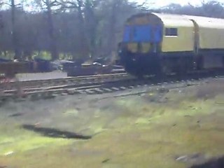 Network rail engines fillmed from southwest train 444