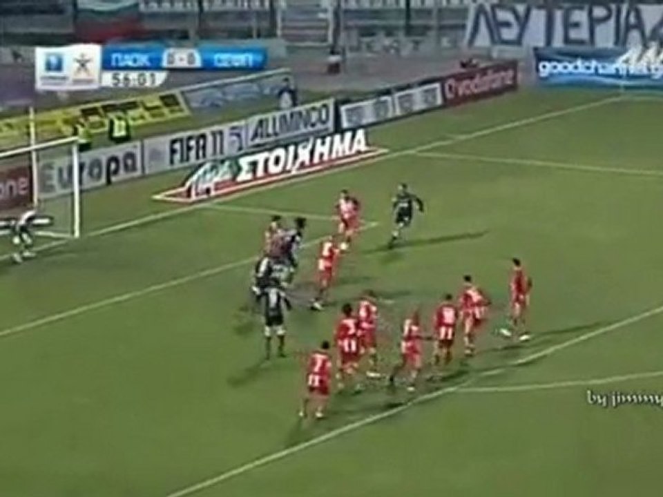 PAOK OLYMPIAKOS 1-0