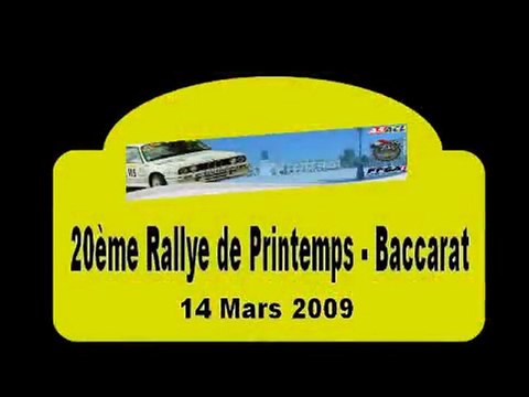 Rallye de Printemps 2009 1er partie