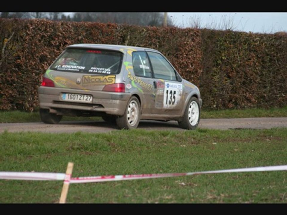 rallye de saint germain la campagne 2011 MOULINET BRIFFARD