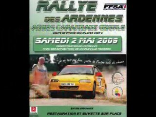 Rallye des Ardennes  2009 1er partie