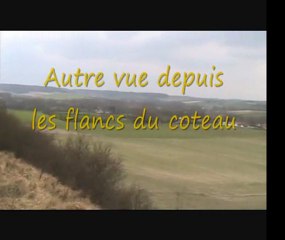 Le sentier de l'écliette à Alquines (l'hiver)