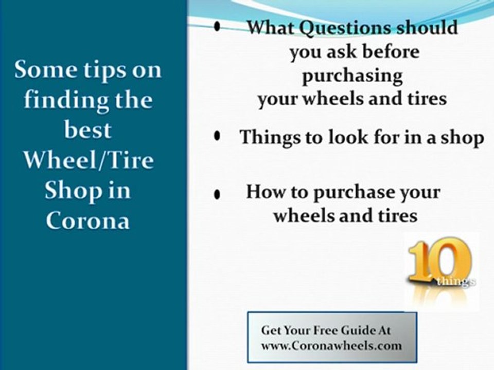Corona Wheel Shop