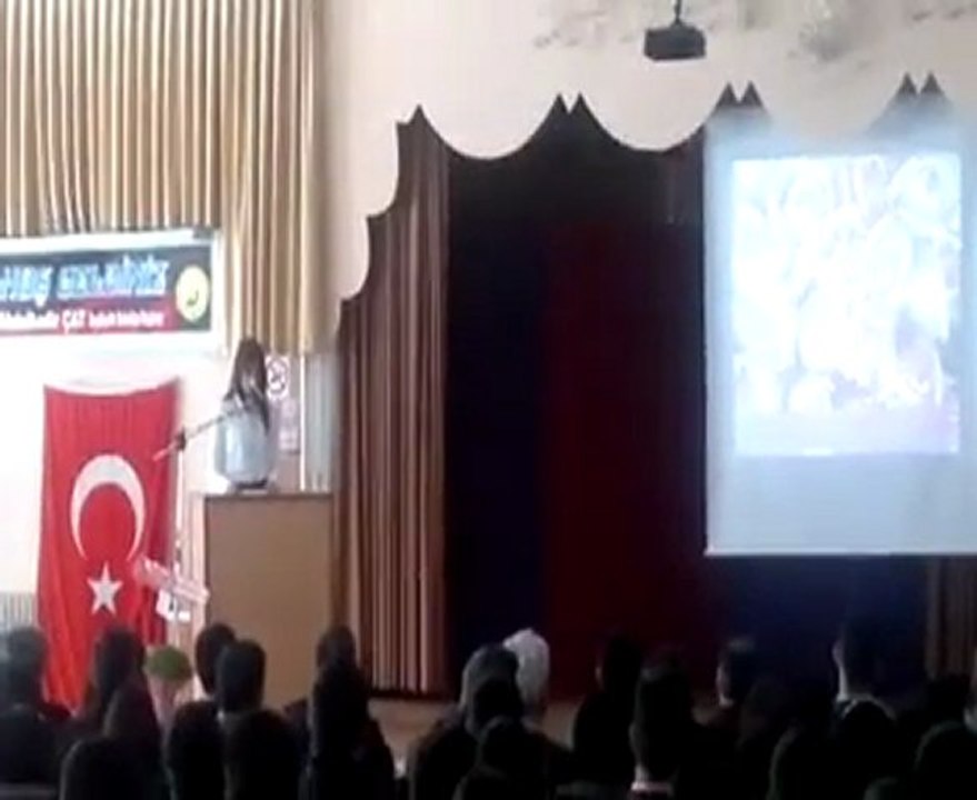 SEYDİŞEHİR MAHMUT ESAT ANADOLU LİSESİ MEHMET AKİF ANMA ŞİİR