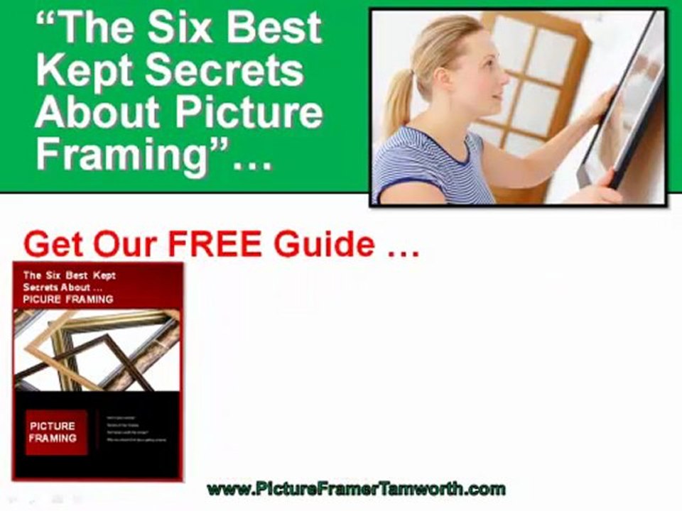 Picture Framer Tamworth for quality picture framing