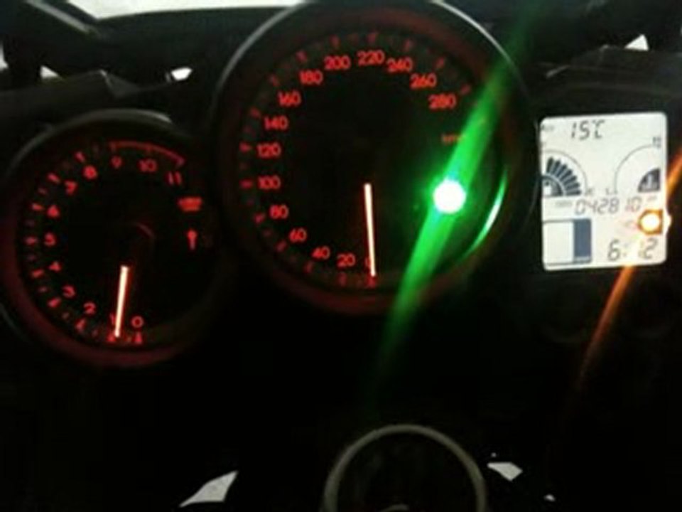 Probleme moteur FJR 1300 2009. vidéo démarrage à froid 2