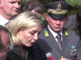 Marine Le Pen s'adresse aux réfugiés de Lampedusa