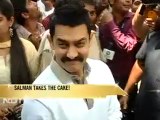 Salman takes Aamir's cake!