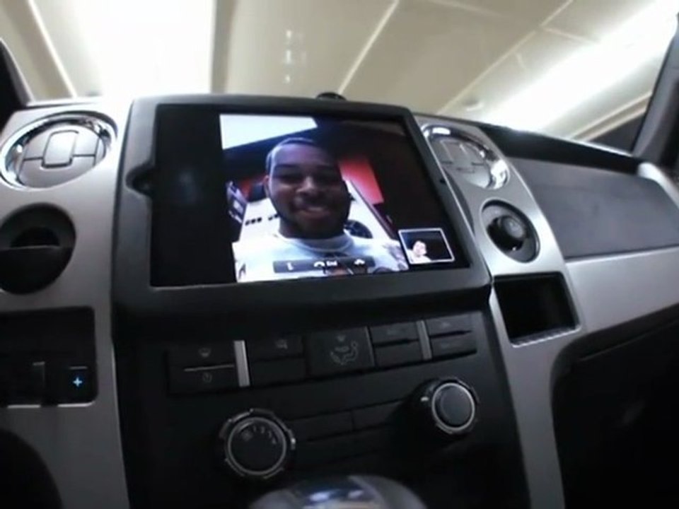 iPad 2 in Car, Ford F150, First ever