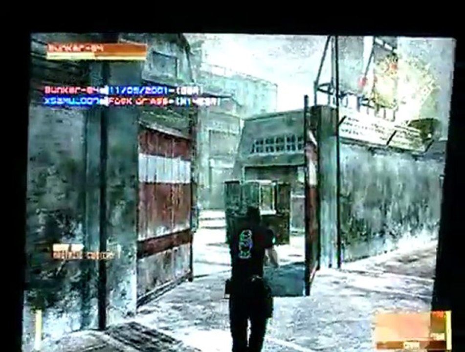 Metal Gear Online : combat training test quality