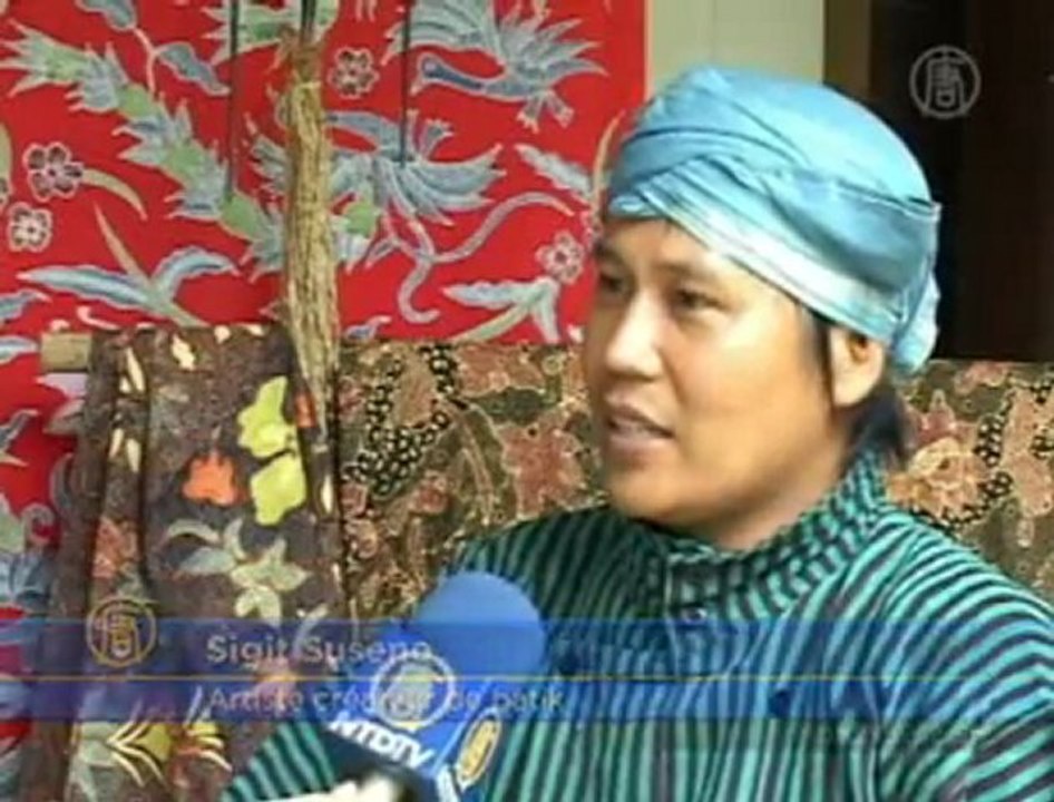 Un créateur de batik préserve des motifs uniques