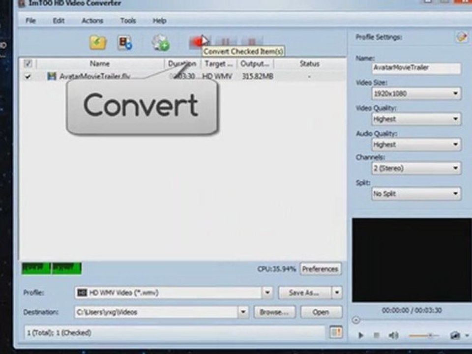 The best solution to high definition video converting