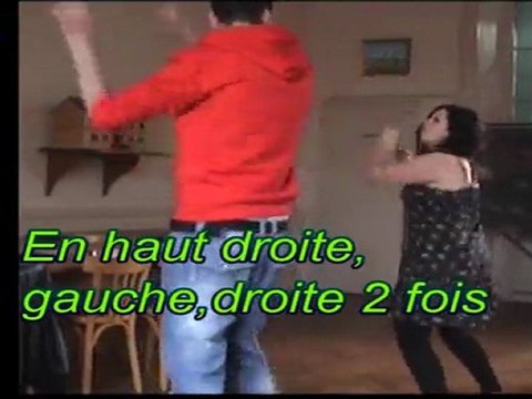 1ère répète chorégraphie pour flashmob Clamecy