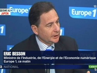 Besson : "POUR L'INSTANT, LE RISQUE MAJEUR EST MAÎTRISÉ"