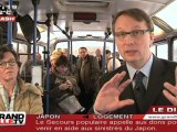 Cantonales : Luc Monnet fait campagne en bus (Cysoing)