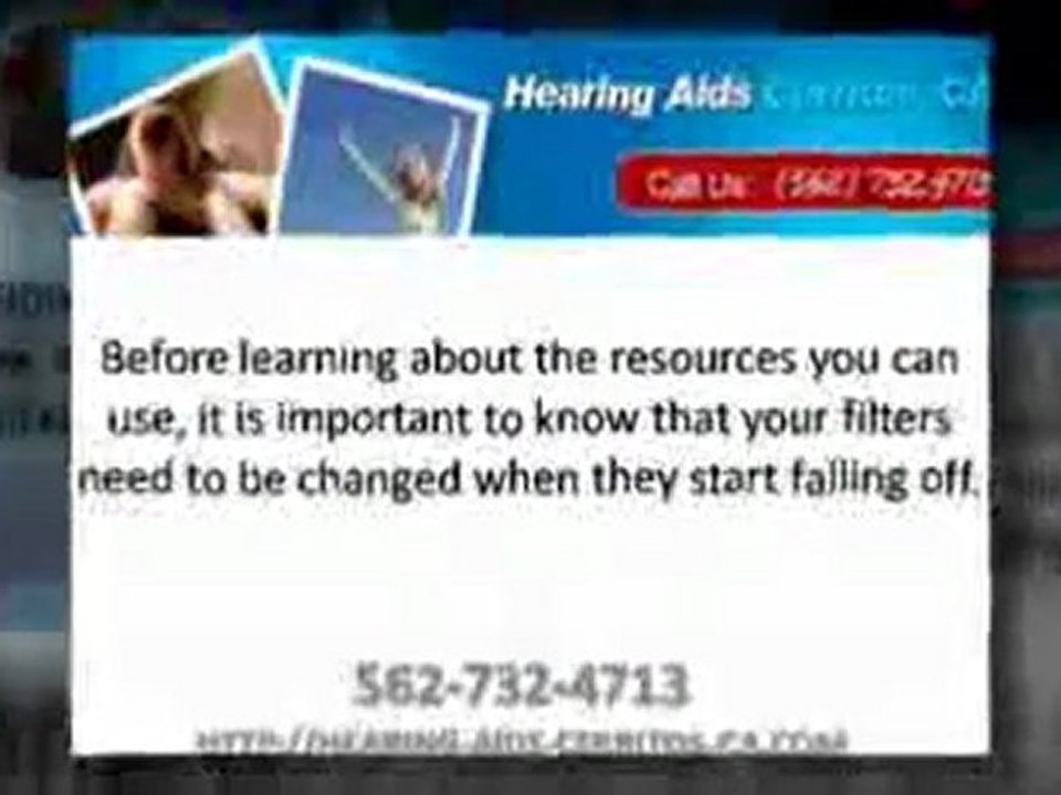 Changing Filter on Hearing Aid Lakewood CA