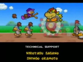Credits - Paper Mario (N64)