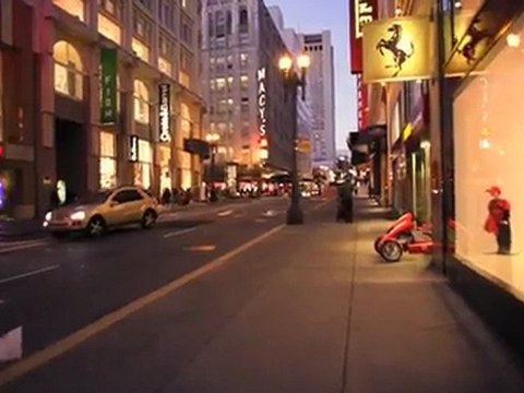 Canon 5D MKII test steadycam à San Francisco