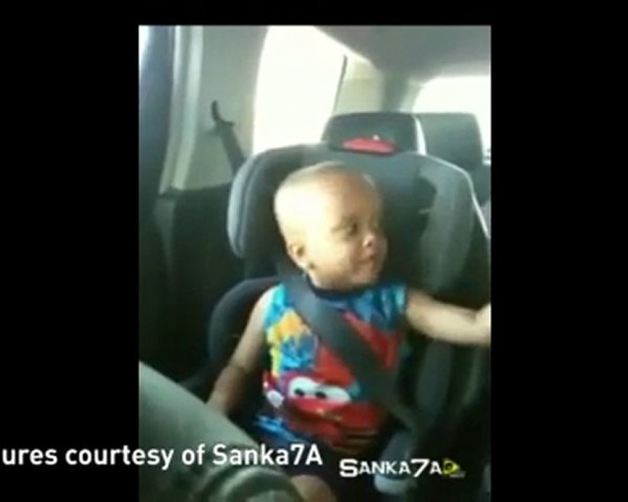 Babies singing in cars
