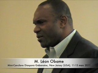 Intervention Léon Obame - Appel de Montclair